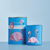 Flossy & Amber Luxury glass candle